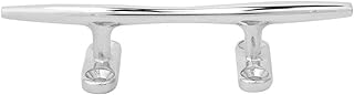Boat Cleat, Stainless Steel Base Cleat Light Weight Mirror Polished Boat Accessory Base Cleat for Marine or Decorative Applications(5in)