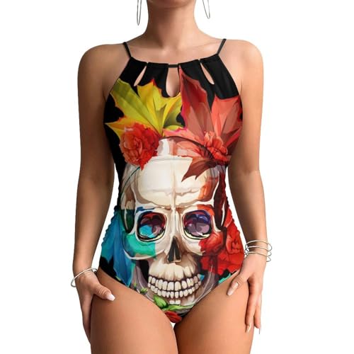 Swimsuit monokini avec contrôle ventre pour femme actif