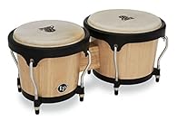 Sound: The LP Latin Percussion Aspire Bongos offer an authentic, warm sound with their natural skins, delighting every music lover. Model: LP Latin Percussion Aspire Bongo Natural 6 3/4" and 8" LPA601-AW Robust construction: The Siam Oak body ensures...