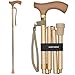 Price comparison product image Switch Stick Luxury Engraved Pearl Walking Stick - Folding And Adjustable