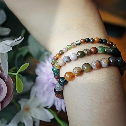 3 Pulseras de Cristal Turquesa Curativo para Mujer y Hombre miniatura 5