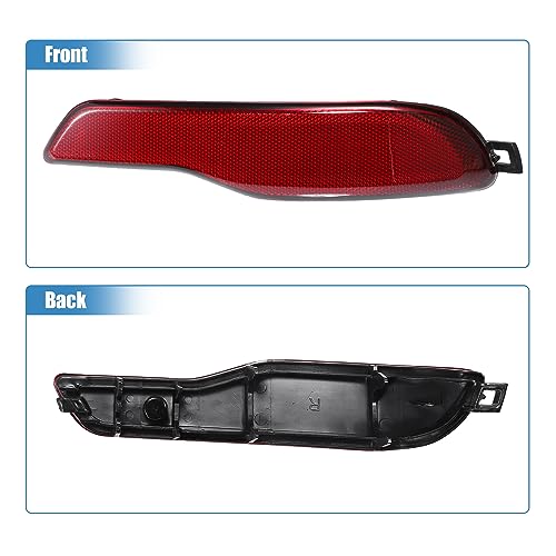 Image of uxcell Car Rear Bumper Reflector Right for Jeep Cherokee 2014 2015 2016 2017 2018 No.68105144AC