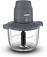 Processador de Alimentos Arno Choppeo CH01, 500W, Recipiente de Vidro 2L, 2 Velocidades, 4 Lâminas Inox, Tampa de Conservação e Base Antiderrapante, 110V