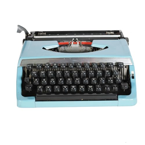 Mechanical English Typewriter, Retro Portable TypewriterPortable Manual Typewriter for Notes Or Letters Or Creative Writing