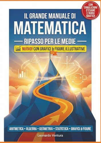  Ripasso Matematica Medie - Preparazione Esame Terza Media e Prima Superiore: Il Grande Manuale Di Matematica Facile con Teoria, Esempi Svolti, ... Formulario e Soluzioni. Con Grafici e Figure.