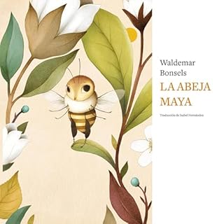 Diseño de la portada del título La abeja Maya