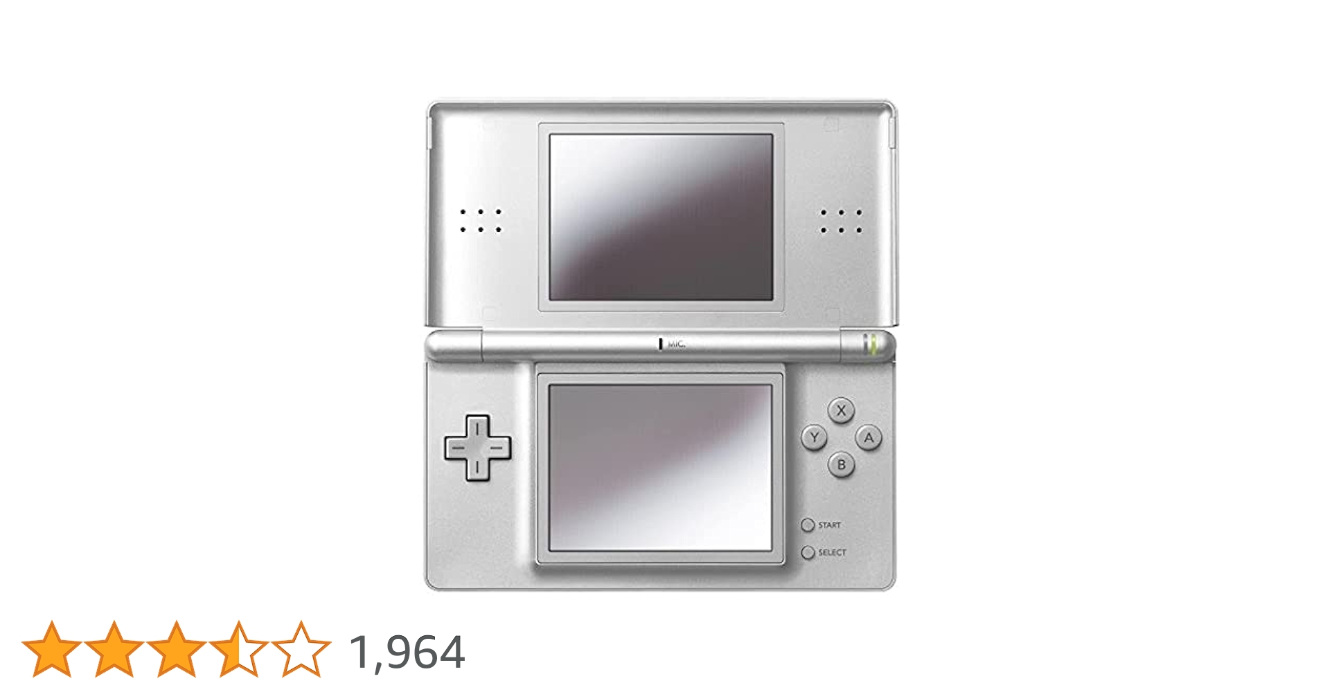 ☆未使用品☆極美品ニンテンドーDS Liteグロス シルバー【生産