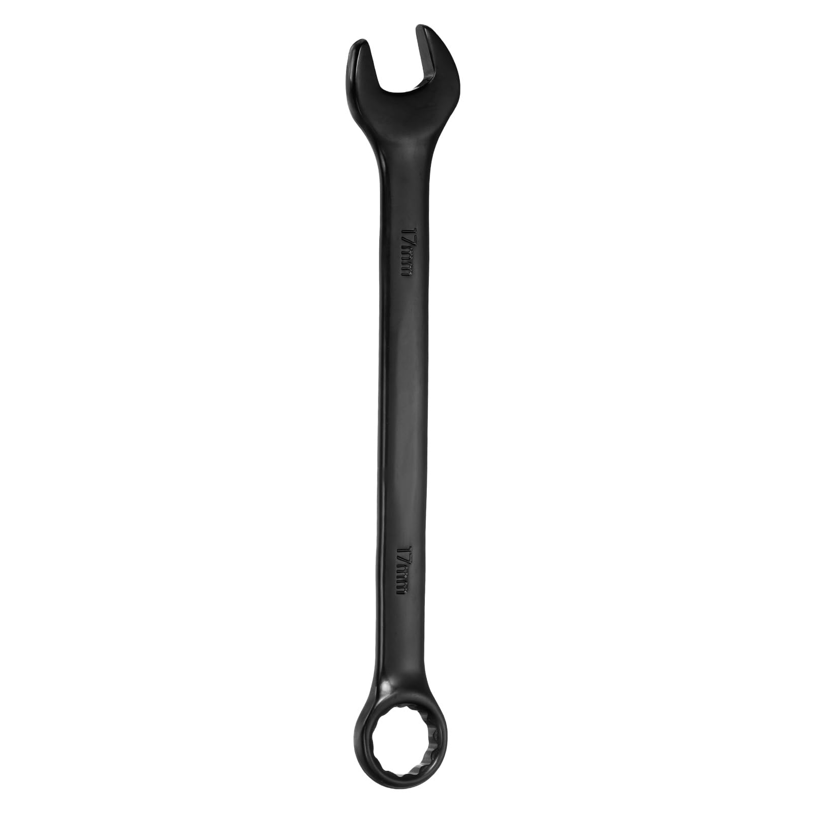 sourcing map Metric Combination Wrench 18mm 12-Point Box & Open End Double Ended Wrenches Spanners Tools for Household Automotive Machinery DIY Repair, Black