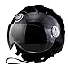 Produktbild BHR 94484. Helm Demi-Jet Line Ski 820, Schwarz Metallic, Gr. XL (61 cm)