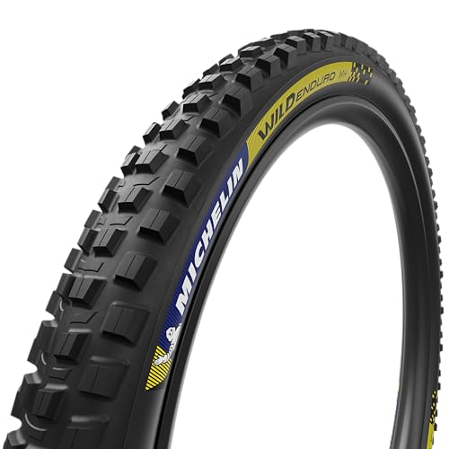 MICHELIN Unisex Adulto Wild Enduro Mh Racing Line Pneumatico Blu/Giallo 29 X 2.5 (63-584) Bike, Nero, Sizes