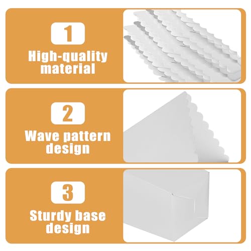 Image of 50 Pcs White Popcorn Boxes Mini Paper Popcorn Box Cardboard Popcorn Container for Party Disposable Snack Candy Popcorn Bags Popcorn Holder for Movie Nights Birthday Wedding (White)