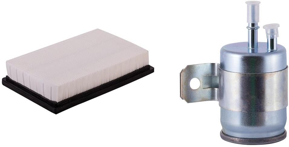 Fuel Filter 2PC for Chrysler Dynasty 1991 1992 1993 for Chrysler Imperial 1991 1992 1993 for Chrysler New Yorker 1991 1992 1993 for Dodge Dynasty 1991 1992 1993