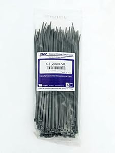 GW Kabelbinder-Technik GT-200ICSIL, 100 Stück