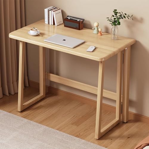 �܂肽���� �f�X�N ��80/100/120×���s50×����75cm �R���p�N�g�ȃX�y�[�X ���[ �ؐ� �J���^���܂肽���� pc�f�X�N �� �����i ���� �׋� �ݑ�Ζ� (���ؐF, ��100cm) [���s�A���i]