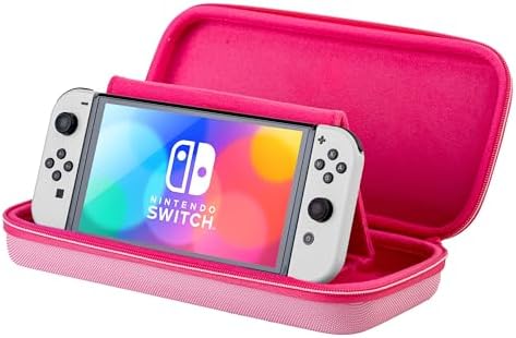 R.D.S. INDUSTRIES, INC. – Game Traveler Licensed Deluxe Travel Case for Nintendo Switch, Nintendo Switch 2, OLED, Princess Peach (PP12) — 사진 6