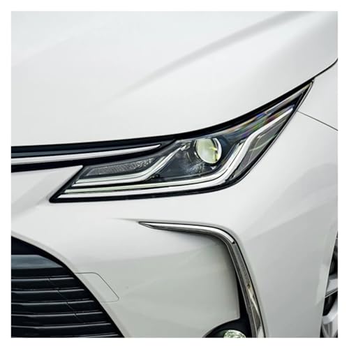 Phare avant transparent Corolla 2019-2021 coque de remplacement de voiture