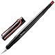 Lamy joy black Schönschreibfüller – Füllhalter mit ergonomischem Griff & polierter Stahlfeder in Strichbreite 1,5 mm – Kalligraphie Füller mit Bandzugfeder – inkl. Tintenpatrone T 10 blau