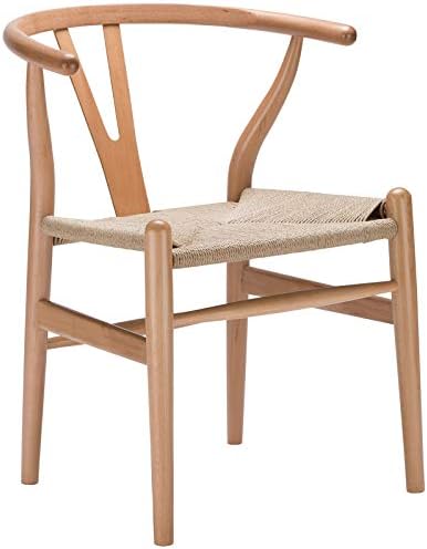 POLY & BARK Weave Chair, Single, Natural