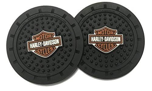 Portavasos para carro Harley-Davidson negro CG625 miniatura 1