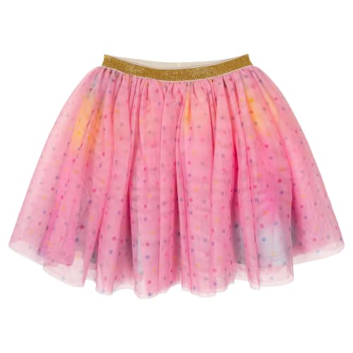 Image of DREAMWORKS GABBY'S DOLLHOUSE Girls' T-Shirt and Tutu Skirt Set with Scrunchie Toddler to Big Kid