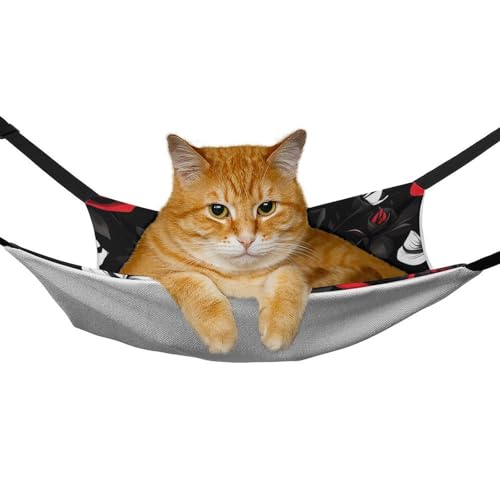Hamac pour chat suspendu de qualité supérieure avec sangles