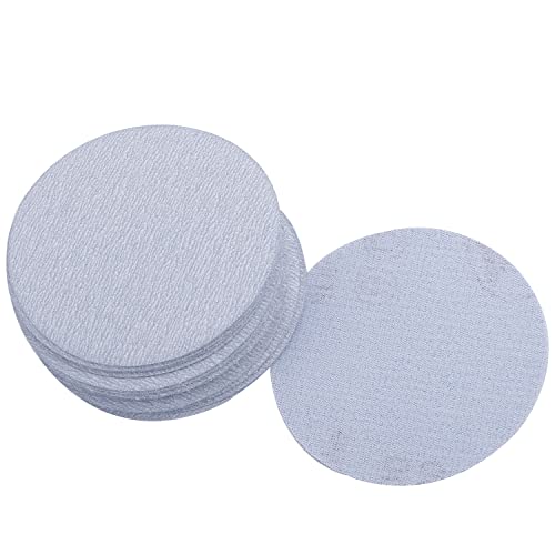 Utoolmart ディスクペーパー サンダー サンディングディスク サンドペーパー ダブルアクション マジック ペーパー 研磨 やすり 電動サンダー用 サンディングパット 木工用 ランダムアクションサンダー用 サンディング 研磨 サンダー用紙やすり丸型 #600 工木工生地研磨用 3インチ 外径 75mm 20枚