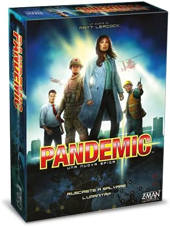 Asmodee – Pandemic, Gioco da Tavolo Collaborativo, 8380 Asmodee – Pandemic, Gioco da Tavolo Collaborativo, 8380