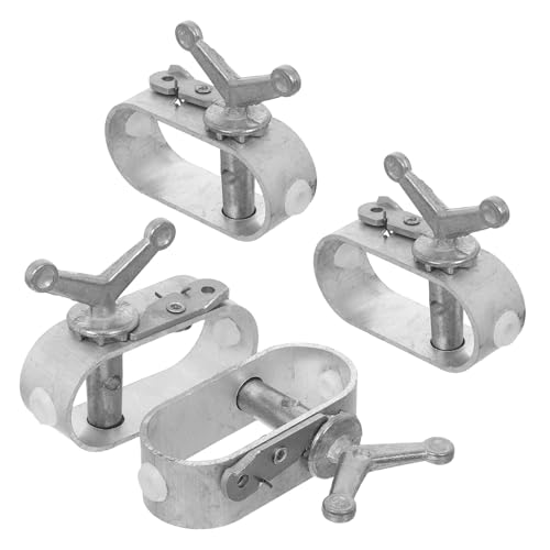 Gadpiparty Tendeur de Câble en Acier pour Serrage Agricole – Lot de 4 Outils de Tension Résistants aux Intempéries Mini Treuil 72X65X25 MM pour Vignes et Culture Maintien Sécurisé des Fils