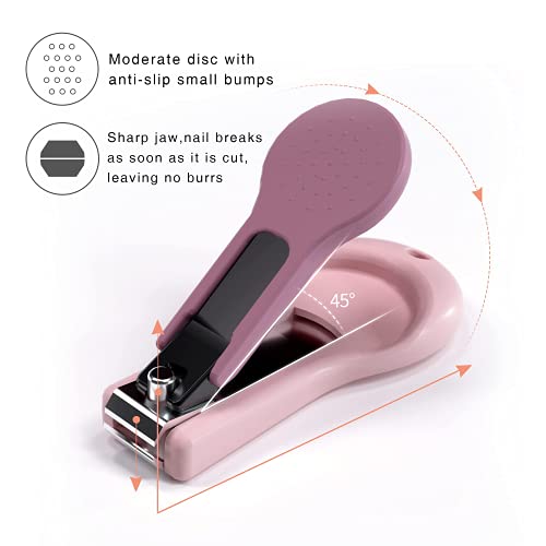 Baby-Nagelset, 4-in-1-Baby-Nagelpflege-Set mit niedlichem Etui, Baby-Nagelknipser, Schere, Nagelfeile & Pinzette, Baby-Maniküre-Set und Pediküre-Set für Neugeborene, Säuglinge, Kleinkinder – Bild 6