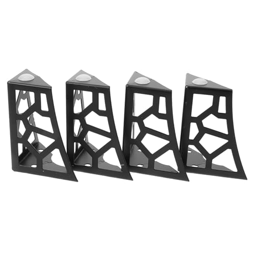 DIYEAH 4 Piezas Patas de Muebles Moderno Patas para Sofás y Mesas Altura y Resistente para Muebles de TV y Gabinetes