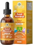 Natural Kids Herbal Morning Drops – Daily Liquid Greens + Antioxidant...