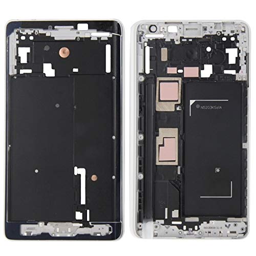 Cadre LCD Samsung Galaxy Note Edge Blanc - Boîtier Frontal N915 Pièce de Rechange Châssis