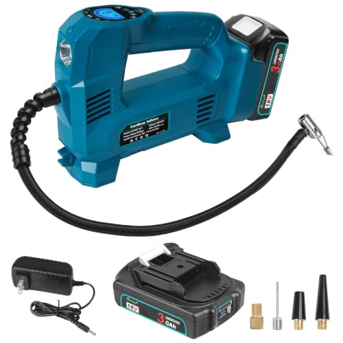 Tire Inflator 150 PSI Compatible with Makita 18V Battery