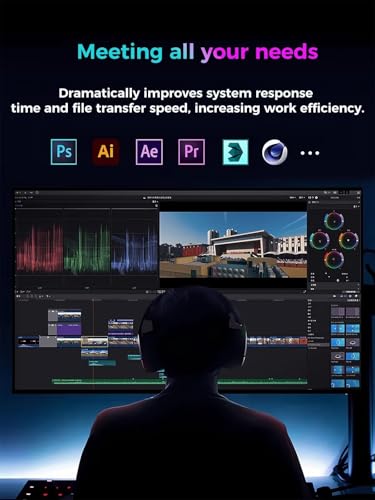 Mini Gaming PC RTX 4060 8G,Core i9 13900H (up to 5.4GHz) DDR5 RGB Mini Gamer Desktop Barebone Computer WiFi6/2*HDMI2.0 (4K@60Hz)/BT5.2/2.5G LAN/USB-C/4K@60Hz - PC Desktop - Immagine 4