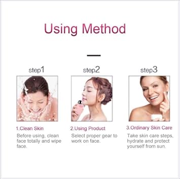 Facial Massager for Face Massager Face Lifting Microcurrent Roller Massager Facial Microcurrent Device Massage Face Lift Machine,White