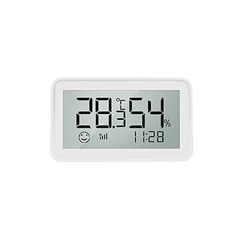 Tuya Zigbee Temperature and Humidity Sensor with LCD Screen (Tuya, Smart Life, Home Assistant, Zigbee2MQTT Compatible)
