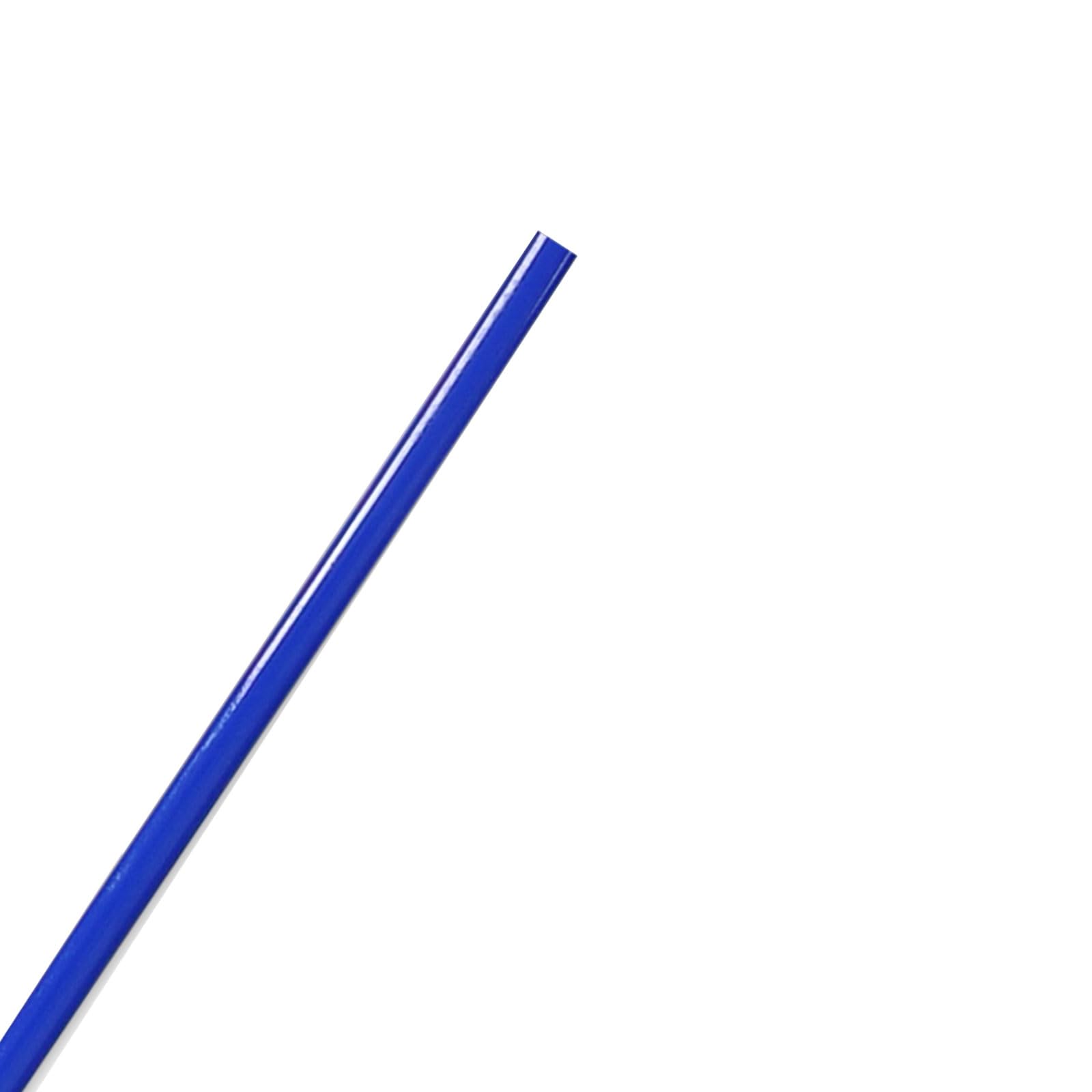 QIPN 6.5ft Extremely Narrow 4MM Self-Adhesive PVC Molding Trim, Flexible Edge Trims, Caulk Strips Vinyl Shelf Cabinets Liner for Home Decor(Color:blue)