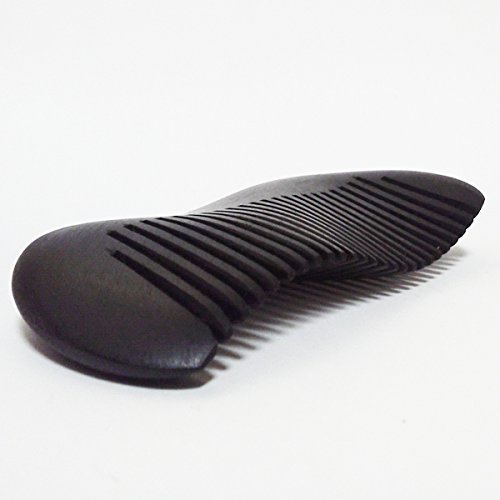 Amazon | アートフォルム 櫛 くし 木櫛 「 ひねり髪すき 」 黒檀 10cm  