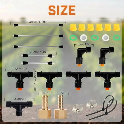 7.5'' Stainless Steel ATV Sprayer Boom