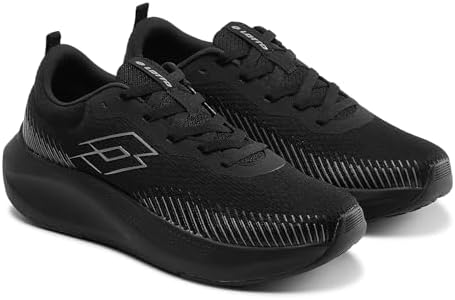 Lotto Men Strikerun Black Running Shoes