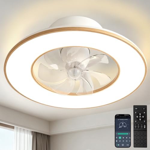 SUKITEN �V�[�����O�t�@�����C�g 8-12��y��ʐϏƖ��E�啗�ʁz���t��] ��U�� 5500LM LED �V���@ �T�[�L�����[�^�[ DC���[�^�[ �ȃG�l �É� �������F 6�i�K���� �������[/�^�C�}�[�@�\ APP���� 2.4G�����R���t�� 90m