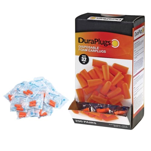 Liberty Glove & Safety-14310 DuraPlug Uncorded Disposable Foam Earplug...
