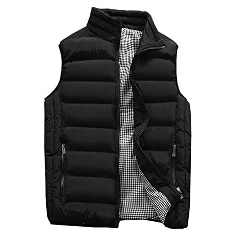 Guanzizai Men's Padded Vest Cover