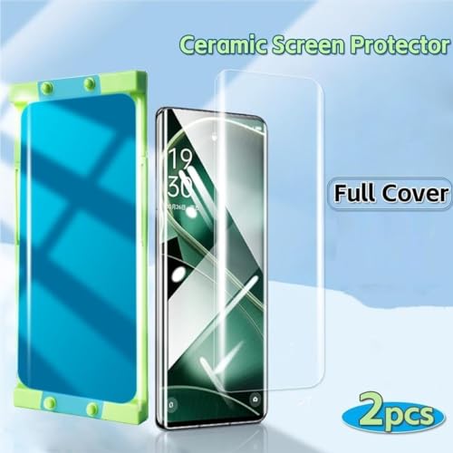 Image of STP FEEL 2 Pack Unbreakable Ceramic Screen Protector Guard with frame For Vivo Y300 Plus 5G (6.78 Inch, Pack of 2) | Finger Print Support - HD /3 Months Warranty