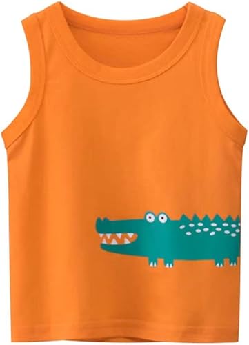 Miniatura 2 de LeeXiang Conjunto de 3 camisetas sin mangas para niños pequeños