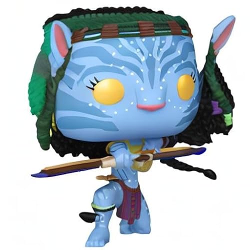 Funko Pop! Movies: Avatar: The Way of Water - Neytiri - (Battle) - Figurine en Vinyle à Collectionner - Idée de Cadeau - Produits Officiels - Jouets pour Les Enfants et Adultes - Movies Fans