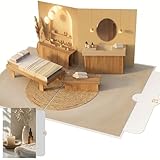 PACKLIST® Carte Pop-Up 3D Massage et Bien-être – Cadeau Original pour Séance de Massage Relaxant ou Argent – Idéale pour Anniversaire & Remerciements !