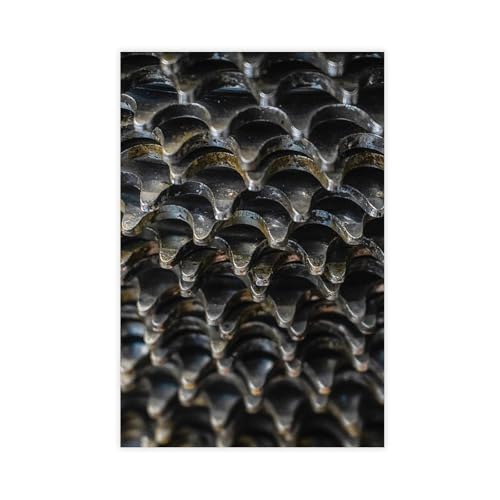 Impression sur toile style industriel rural pour décoration maison