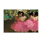 Edgar Degas Poster mit herausragenden Werken, Tänzer in 