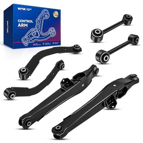 KAX Rear Upper and Lower Control Arms Fit for Jeep Patriot 2007-2015 Compass 2007-2015 for Dodge Caliber 2007-2012 Suspension Control Arm Kit K641281 K641868 K641226 6pcs